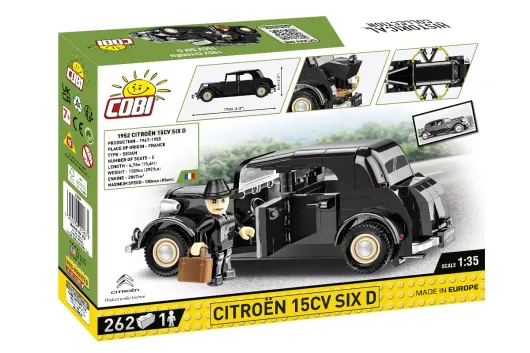 COBI Klemmbausteine Auto CITROEN 15CV SIX D - 262 Teile