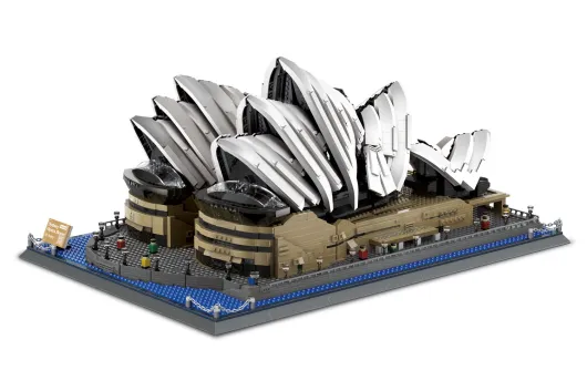 Wange Klemmbausteine Opernhaus Sydney Opera House, Australien - 2937 Teile