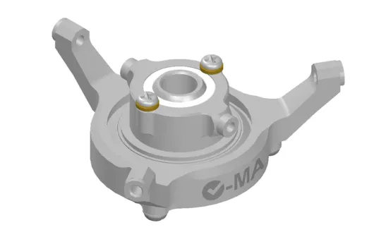 L-MA Precision Tuning Taumelscheiben Set aus Aluminium in Silber für BLADE InFusion 180