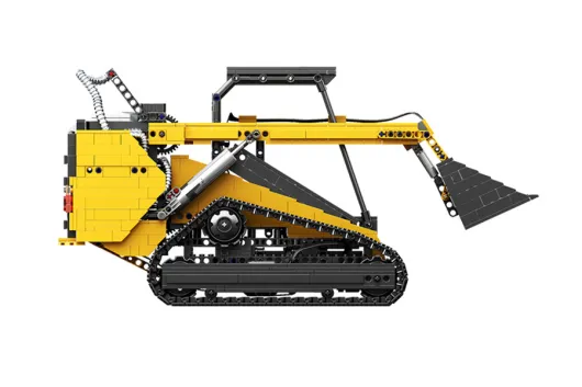 HappyBuild Klemmbausteine Raupenlader mit Elektronik - 1800 Teile