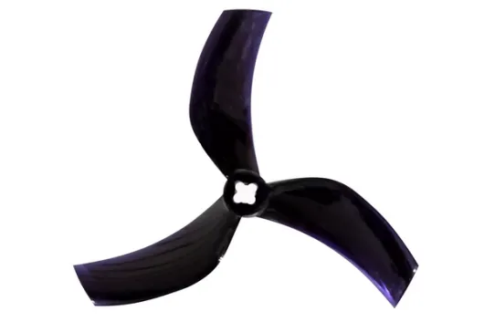 Gemfan FPV Race Propeller D90 Ducted PC 3 Blatt 3,5 Zoll für 2,0mm und M5 in schwarz