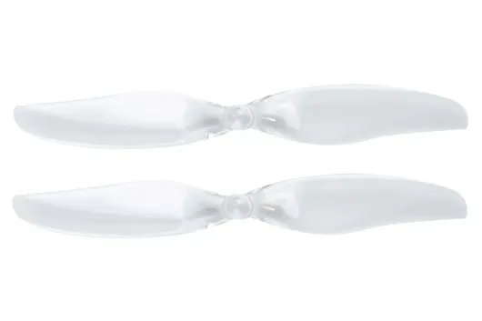 Gemfan 75mm 2Blatt Durable Propeller 3Zoll für 1mm in transparent