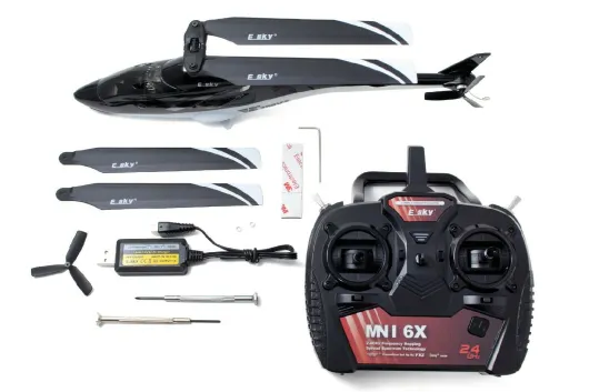 ESKY 300 V2 Helikopter Airwolf RTF Mode 2 ( Gas Links )