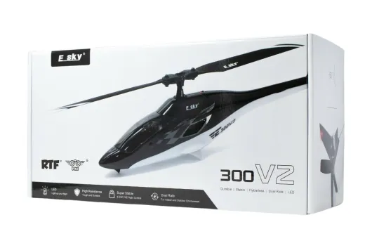 ESKY 300 V2 Helikopter Airwolf RTF Mode 2 ( Gas Links )