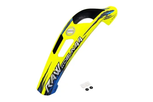 SAB Goblin Kabinenhaube in gelb/blau für RAW 420