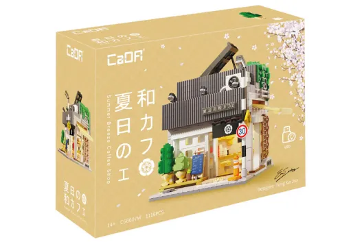 CaDA Klemmbausteine Japanisches Sommer Cafe - 1116 Teile