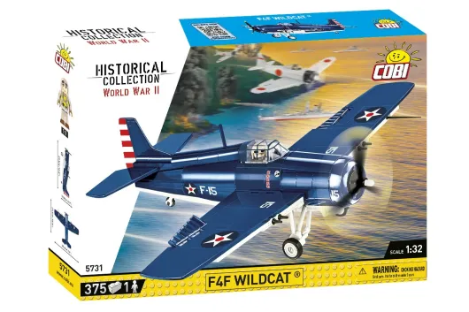 COBI Klemmbausteine Flugzeug F4F Wildcat - 375 Teile