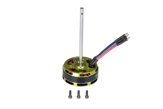 OMPHobby Ersatzteile Brushless Hauptmotor in Gelb für M2 EVO