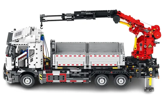Reobrix Klemmbausteine Mechanischer Kran Truck - 2328 Teile
