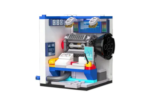 CaDA Klemmbausteine CASCI Rocket Launcher Engine - 135 Teile