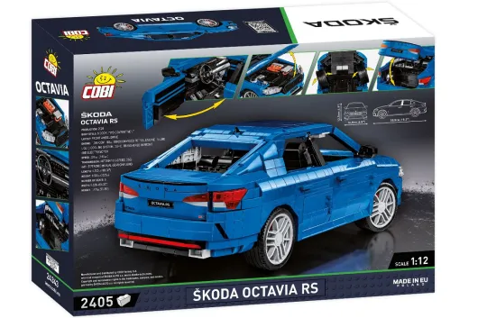COBI Klemmbausteine Auto Maßstab 1:12 Skoda Octavia IV RS - 2405 Teile