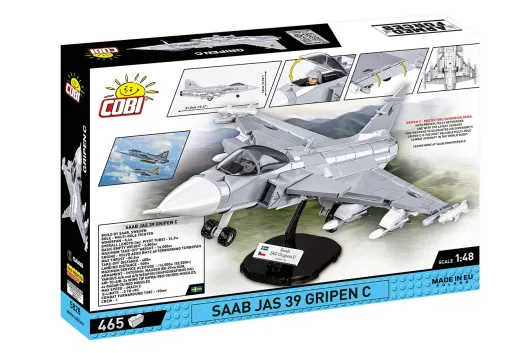 COBI Klemmbausteine Flugzeug Saab JAS 39 Gripen C - 465 Teile
