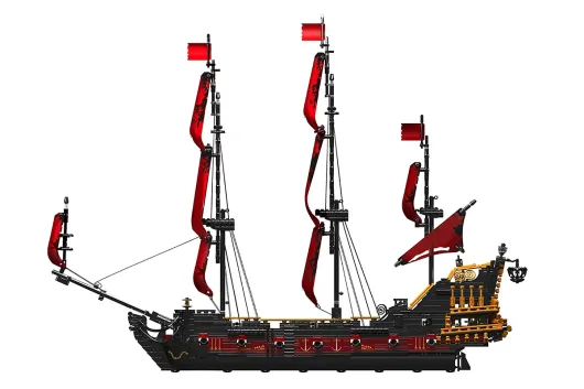 MouldKing Klemmbausteine Piratenschiff Queen Anne's Revenge - 3139 Teile