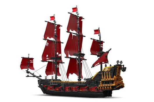 MouldKing Klemmbausteine Piratenschiff Queen Anne's Revenge - 3139 Teile