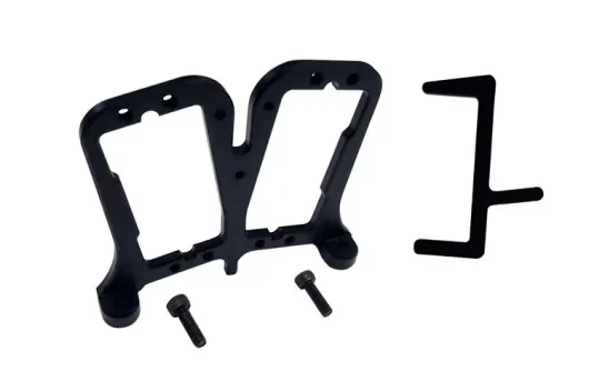 SAB Goblin Aluminium Taumelscheiben- Servoaufnahme vorne (Roll) für RAW 420