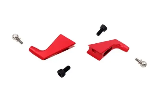 SAB Goblin Aluminium Pitch Arme in rot für RAW 420