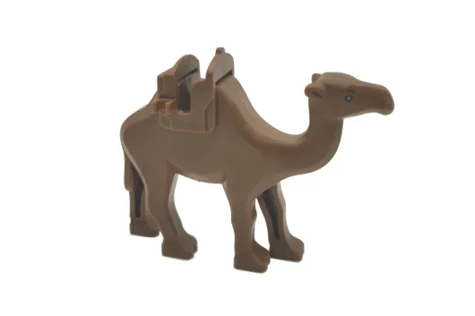 Klemmbausteine Tier Kamel in braun
