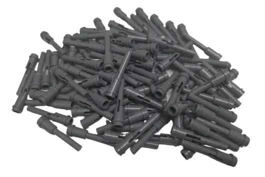 KBW Klemmbausteine Technik Pin 1/2 mit 2L Bar in dunkel grau 100Stück