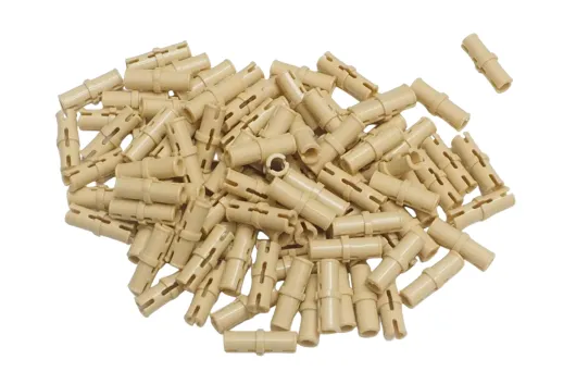 KBW Klemmbausteine Technik Pin in beige (mit Reibung) 100Stück