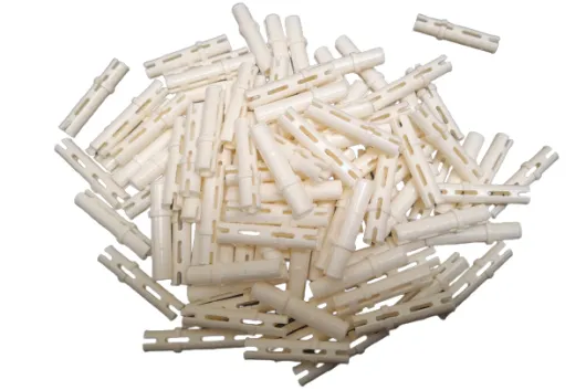 KBW Klemmbausteine Technik Pin Lang in weiß 100Stück