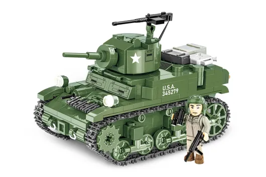 COBI Klemmbausteine COMPANY OF HEROES 3 Panzer M3A1 Stuart - 490 Teile