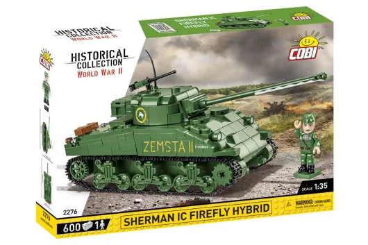 COBI Klemmbausteine Panzer Sherman IC Firefly Hybrid - 600 Teile