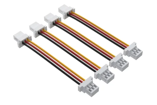 SpeedyBee SH1.0 3P 50mm Silicon Kabel für LED arm Lights 4Stück
