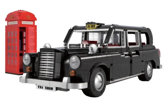 CaDA Klemmbausteine LEVC London Taxi - optional aufrüstbar für RC - 1871 Teile