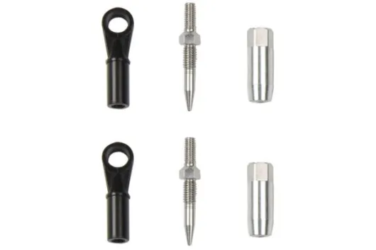 XLPower Ersatzteile Nimbus 550 und 650 Tuning Klemm-Anschlüsse für Heckschubstange für XLPower Nimbus 550