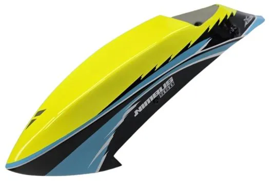 XLPower Ersatzteile Kabinenhaube in türkis gelb schwarz für XLPower Nimbus 550