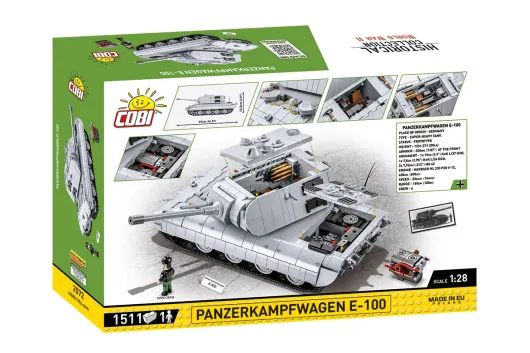 COBI Klemmbausteine Panzerkampfwagen E-100 - 1511 Teile