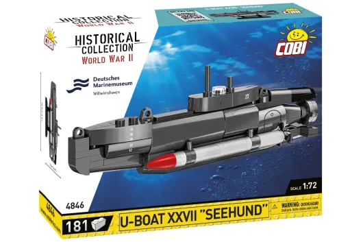 COBI Klemmbausteine U-Boot XXVII "Seehund" - 181 Teile