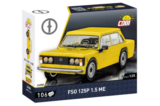 COBI Klemmbausteine Auto FSO 125P 1.5ME - 106 Teile