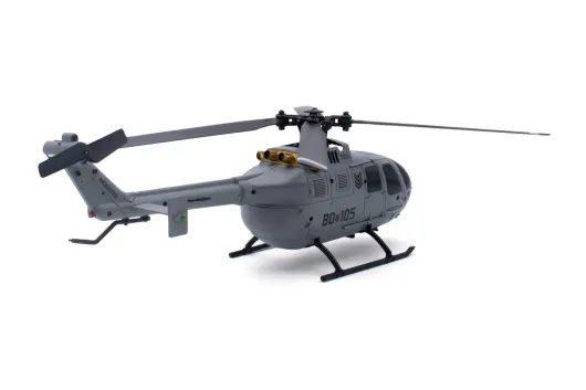 MODSTER RC Heli Scale Hubschrauber BO-105 in grau RTF Set