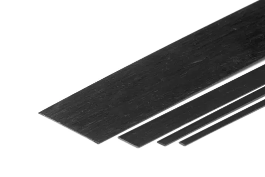 Kohlefaser-Vierkantstab 0,4x10mm 1Meter