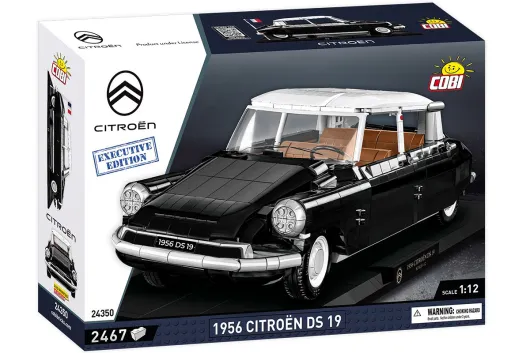 COBI Klemmbausteine Auto Maßstab 1:12 1956 Citroen Ds.19 Executive Edition - 2467 Teile