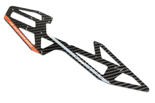 OMPHobby Ersatzteile Carbon Hauptrahmenplatte rechts orange für M4