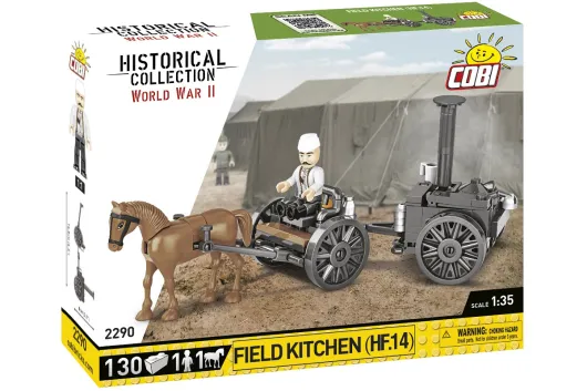 COBI Klemmbausteine Figuren Feld Küche - 130 Teile