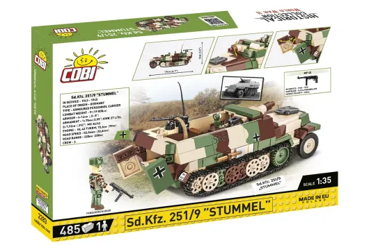 COBI Klemmbausteine Auto Halbtruck Stummel - 485 Teile