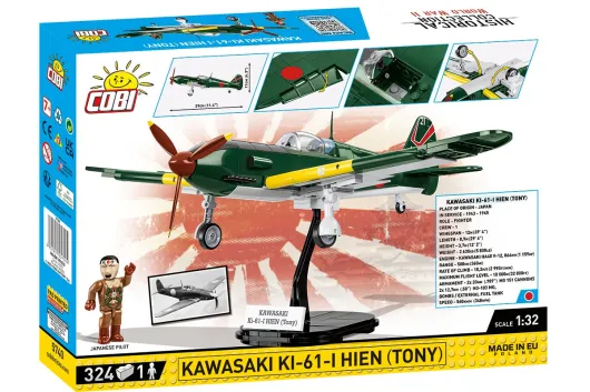 COBI Klemmbausteine Flugzeug Kawasaki KI-61-Hien - 324 Teile