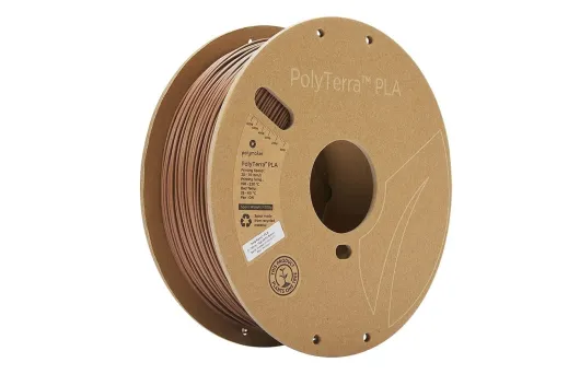 Polymaker PolyTerra PLA Filament Earth Braun 1,75mm 1kg