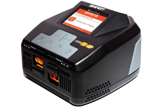 Spektrum S2200 Ladegerät G2 Smart Charger 2-6S AC 230V 2x200Watt