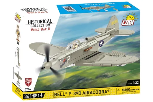 COBI Klemmbausteine Flugzeug 2. Weltkrieg Bell P-39D Airacobra - 361 Teile