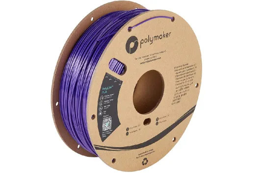 Polymaker PolyLite SILK PLA Filament Violett mit Metallglanz 1,75mm 1kg