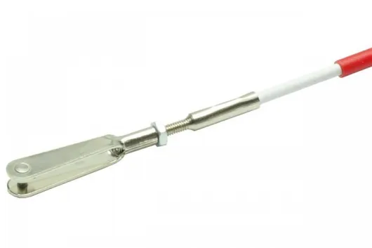 Bowdenzug komplett Führung ist Plastik in Plastik 1,0Meter