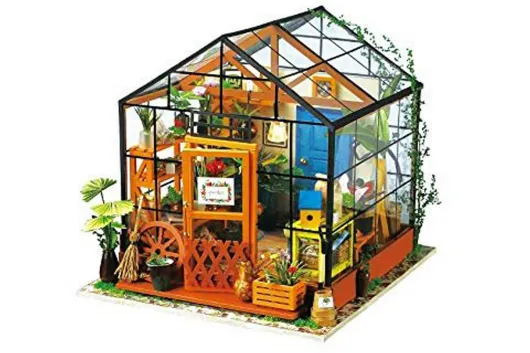 Lasercut Holzbausatz Wintergarten 231 Teile