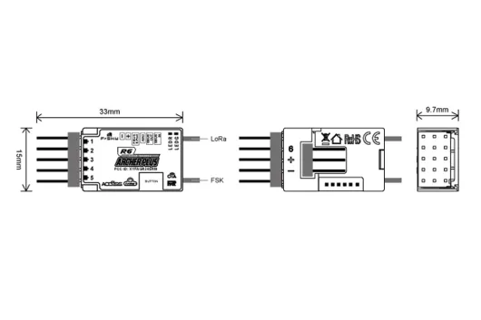 FrSky Empfänger Archer Plus R6 2,4Ghz