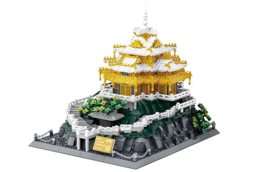 Wange Klemmbausteine - Der Berg Laojun - 1692 Teile