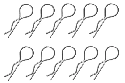 RC CAR Karosseriesplinte für 1/7 und 1/8 Autos 10Stück