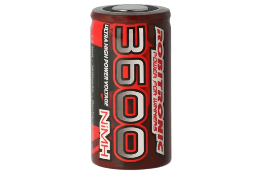 NiMH Akku Einzelzelle SUB-C 1,2V 3600mAh